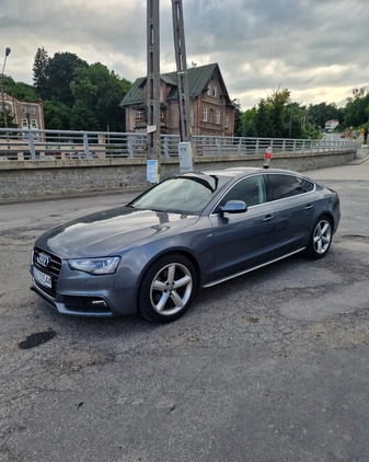 Audi A5 cena 75900 przebieg: 215000, rok produkcji 2014 z Lesko małe 22